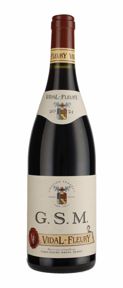 2021 GSM Rouge Grenache Syrah Mourvèdre Vidal-Fleury